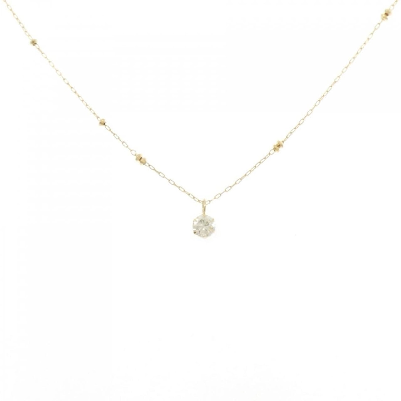 K18YG Solitaire Dây chuyền kim cương 0.20CT - Hàng hiệu Chính hãng 860827