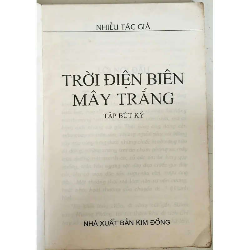 Bút ký: TRỜI ĐIỆN BIÊN MÂY TRẮNG 706896