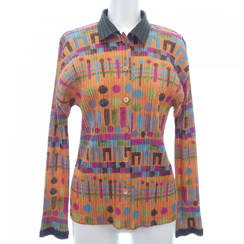 【Mã giảm giá】Áo sơ mi PLEATS PLEASE 643285