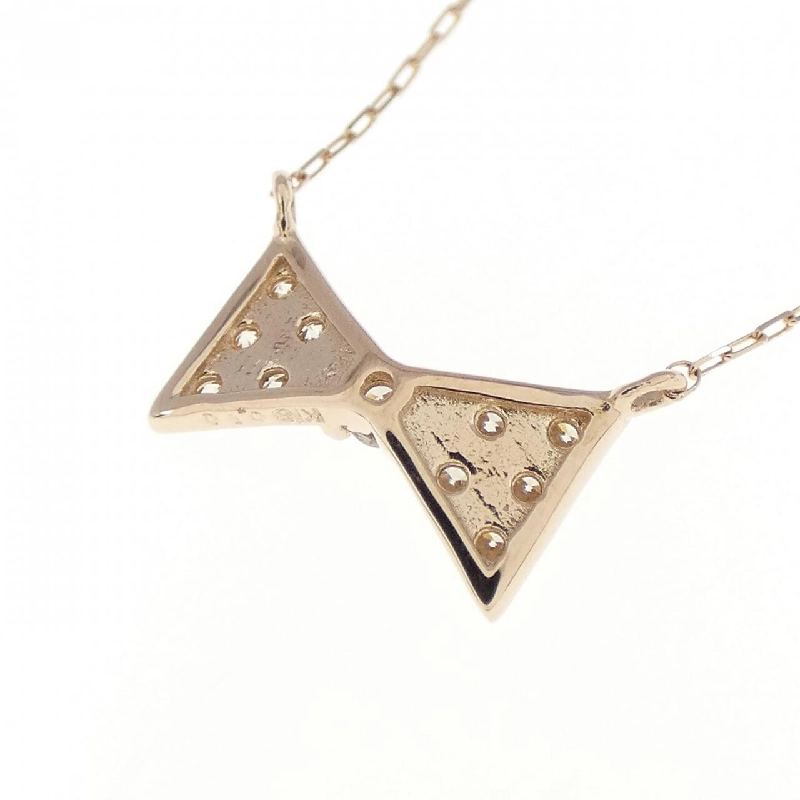 K18PG Dây chuyền kim cương 0.10CT - Hàng hiệu Chính hãng 862624