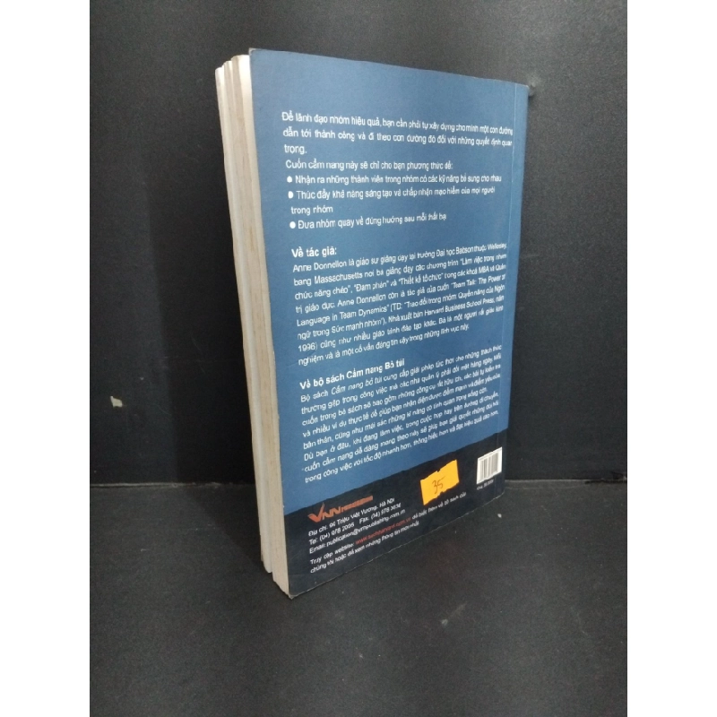 [Phiên Chợ Sách Cũ] Cẩm Nang Bỏ Túi Lãnh Đạo Nhóm - Harvard Business School Press 0612 334065