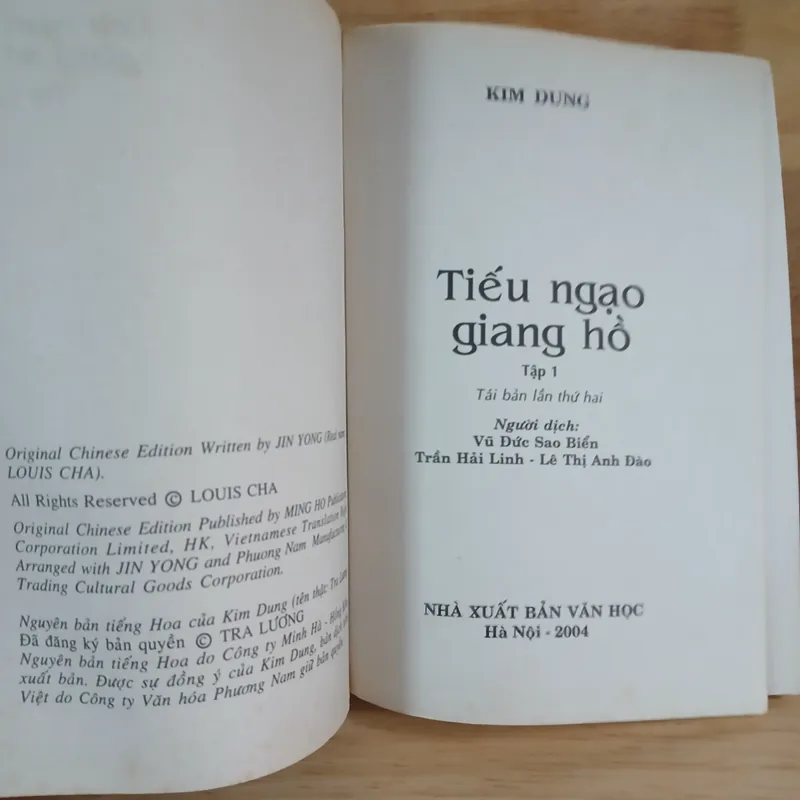 Tiếu Ngạo Giang Hồ (Bộ 8 Tập) - Kim Dung 397483