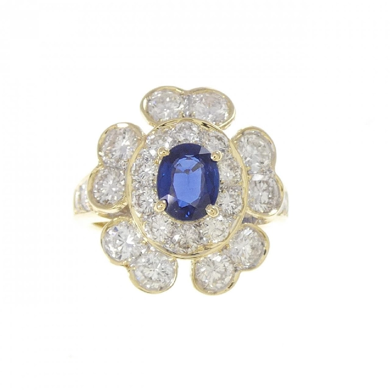 Nhẫn Sapphire 750YG 0.79CT - Hàng hiệu Chính hãng 850217