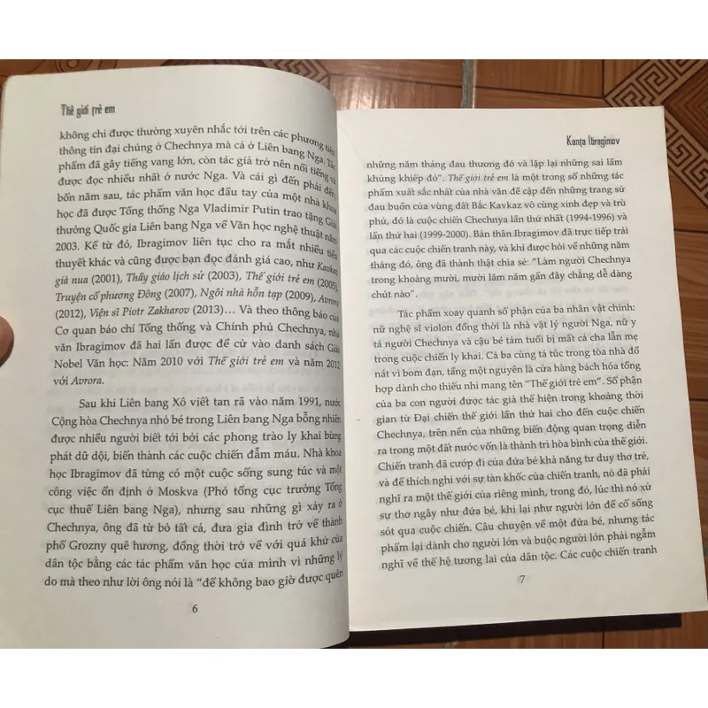 Tiểu thuyết hiện đại chủ đề chiến tranh - Thế giới trẻ em - Kanta Ibragimov 713956