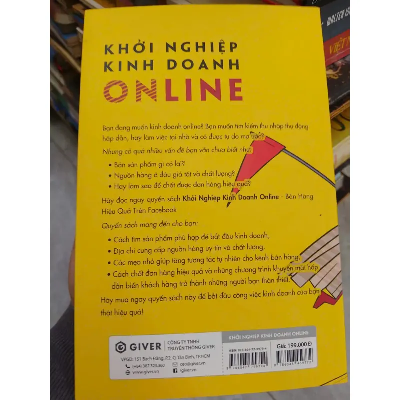 SÁCH KHỞI NGHIỆP KINH DOANH ONLINE - BÁN HÀNG HIỆU QUẢ TRÊN FACEBOOK (B1) 706161