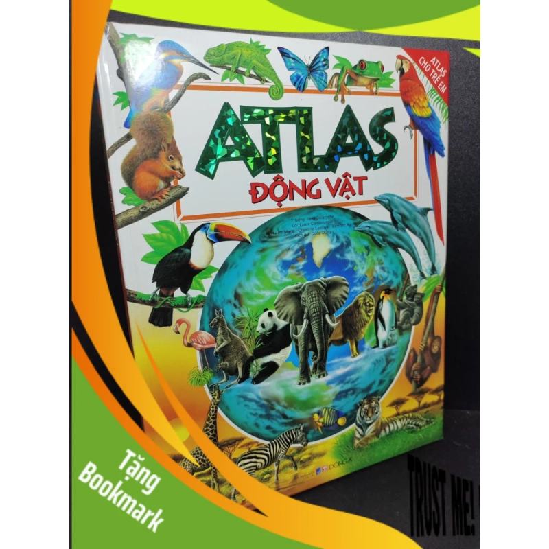 (TẶNG BOOKMARK) Atlas động vật mới 85% RBK0411 938916