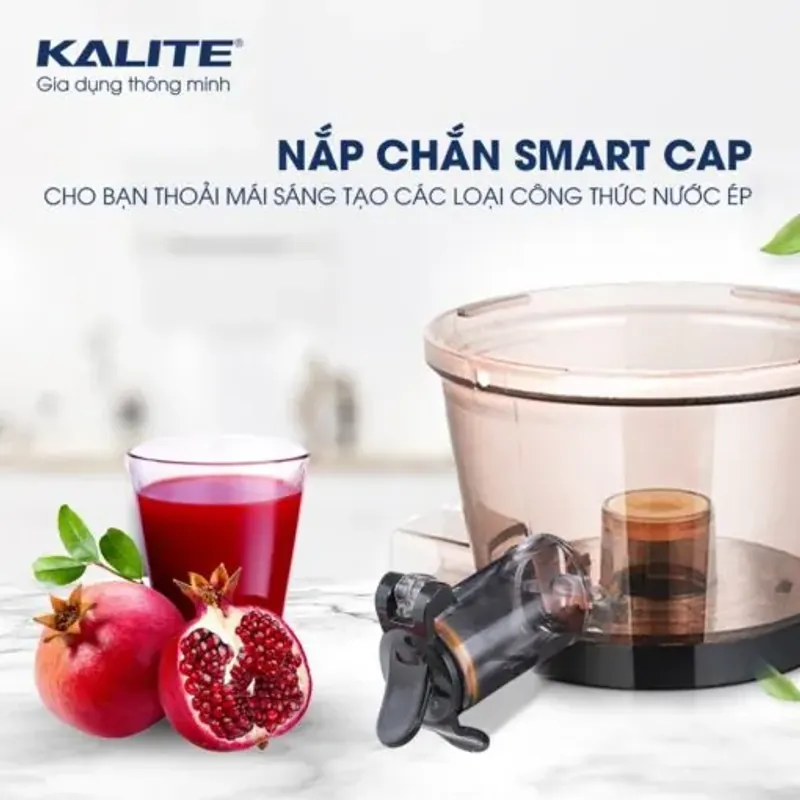 Máy ép chậm KALITE KL-565 MÀU ĐEN-BẠC CHÍNH HÃNG MỚI 100% 574492