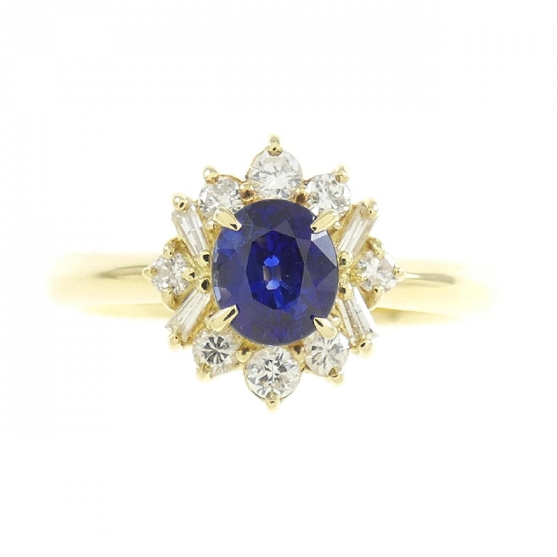 Nhẫn Sapphire K18YG 0.52CT 673426