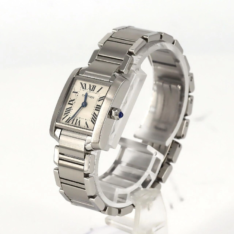 Cartier Tank Française SM W51008Q3 SS Quartz - Hàng hiệu Chính hãng 876339