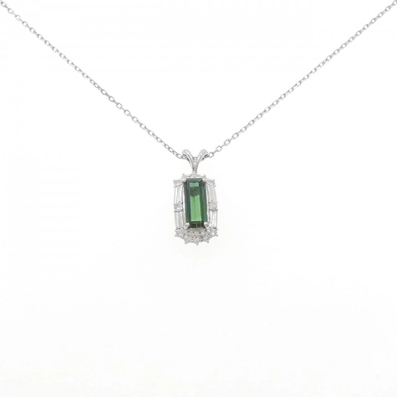 Dây chuyền tourmaline PT900/PT850 2.56CT - Hàng hiệu Authentic 863166
