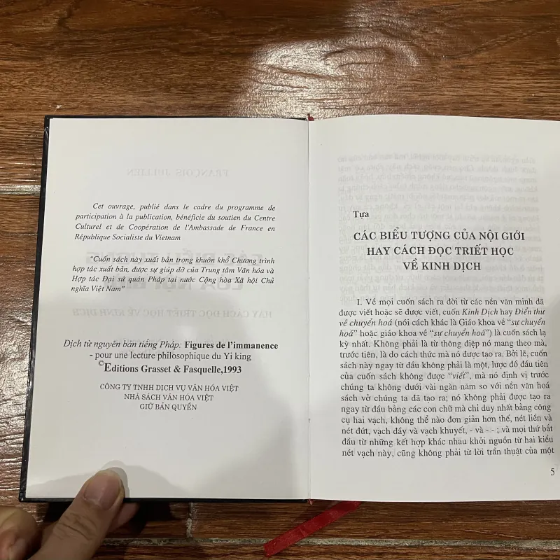 Các biểu tượng của nội giới hay cách đọc triết học và kinh dịch - Francois Jullien (8) 762716