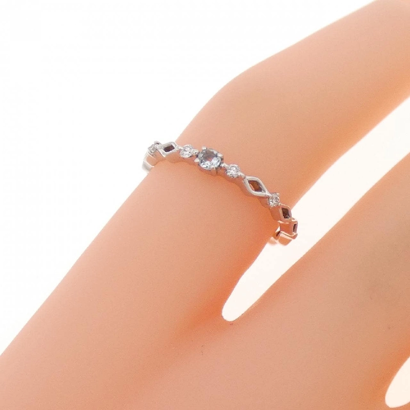 Nhẫn Pinky Aquamarine 4゜C - Hàng hiệu Authentic 836569