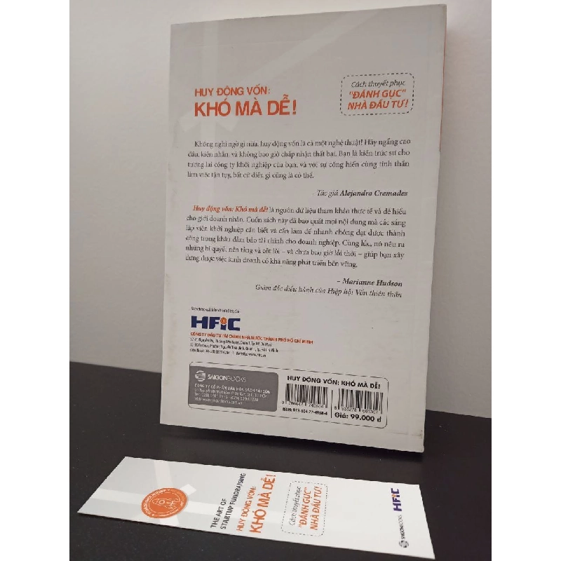 Huy Động Vốn: Khó Mà Dễ! (Tái Bản) Alejandro Cremades New 95% HCM.ASB2302 910923