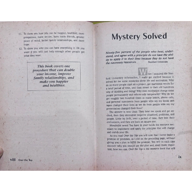 Over The Top: Revised and Updated - Zig Ziglar 1000614
