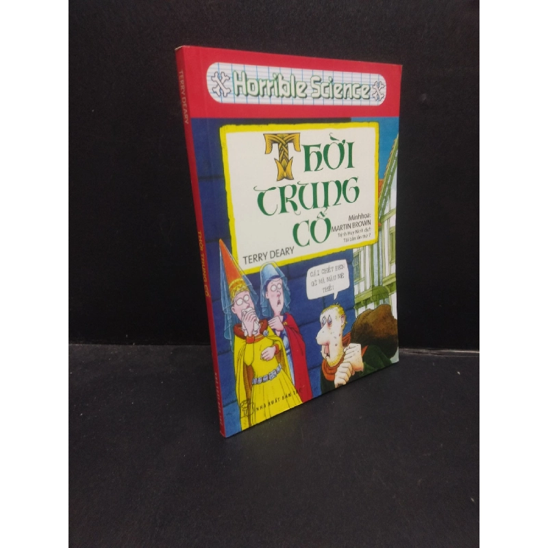(TẶNG BOOKMARK) Thời trung cổ Terry Deary 2017 mới 70% ố vàng RBK1604 khoa học 953390