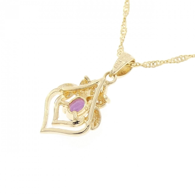 Dây chuyền Sapphire 18KYG/750YG - Hàng hiệu Authentic 862317