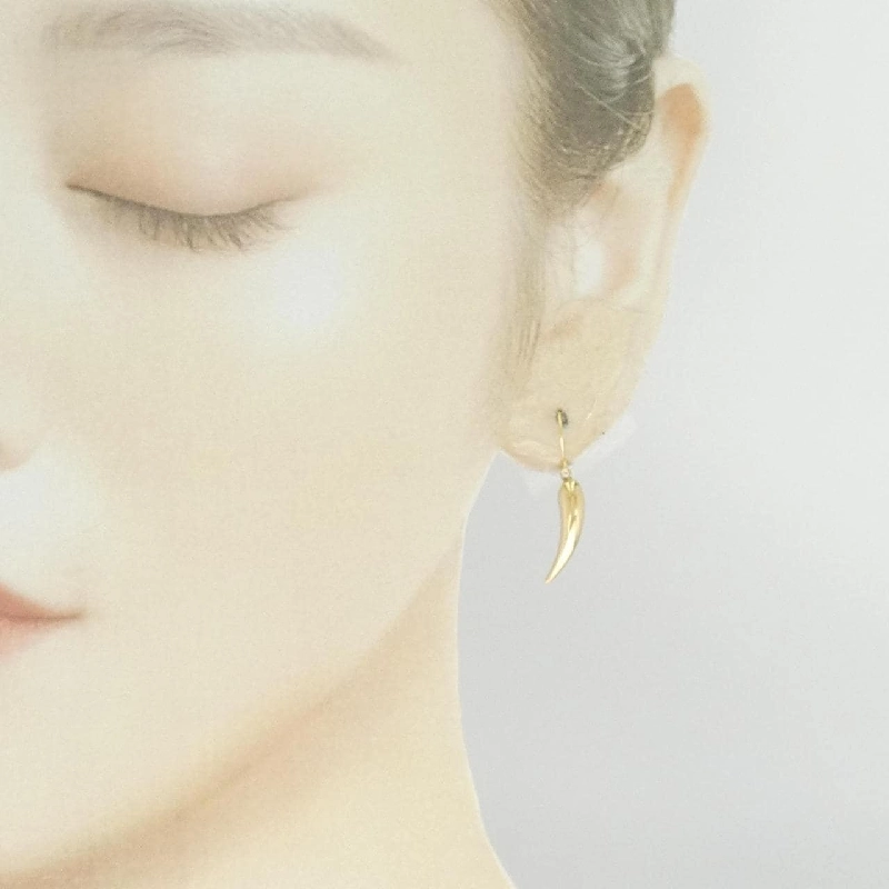 K18YG Bông tai - Hàng hiệu Chính hãng 871213