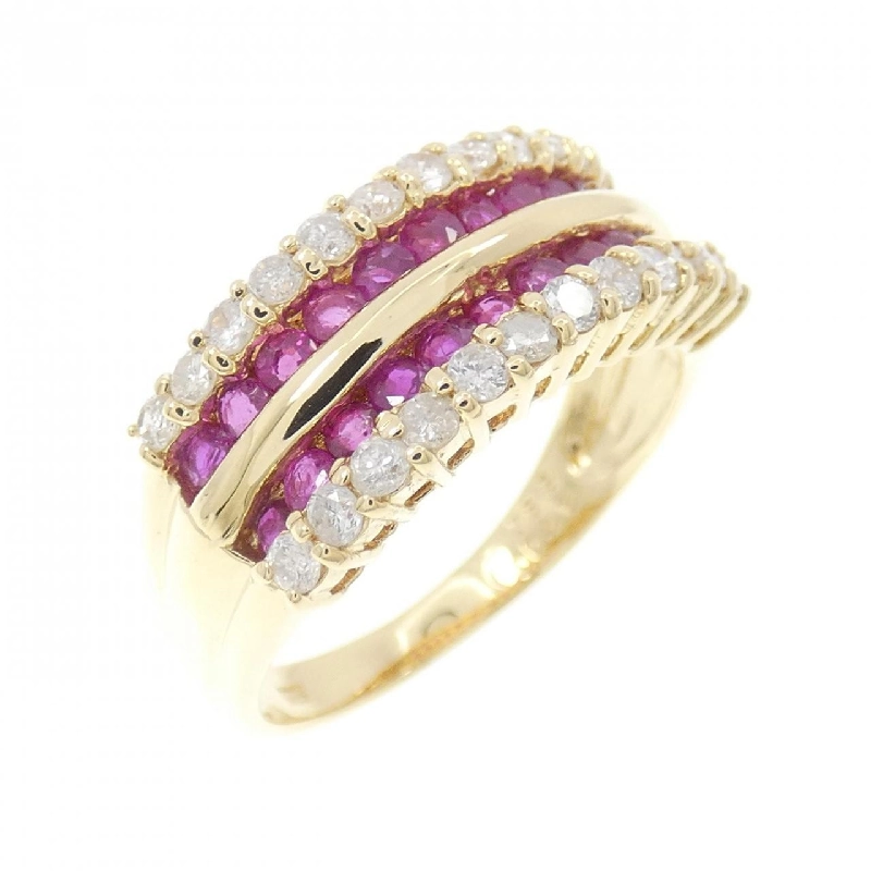 Nhẫn Ruby K18YG 0.83CT - Hàng hiệu Chính hãng 851156