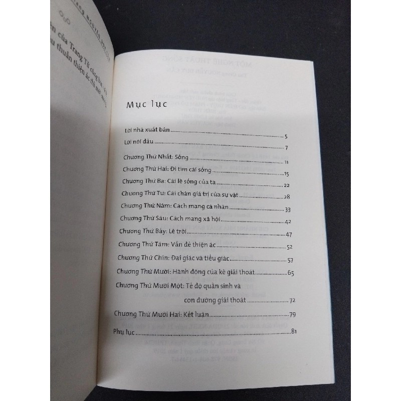 Một nghệ thuật sống mới 90% bẩn bìa nhẹ 2019 HCM1410 Nguyễn Duy Cần TÂM LÝ 917014