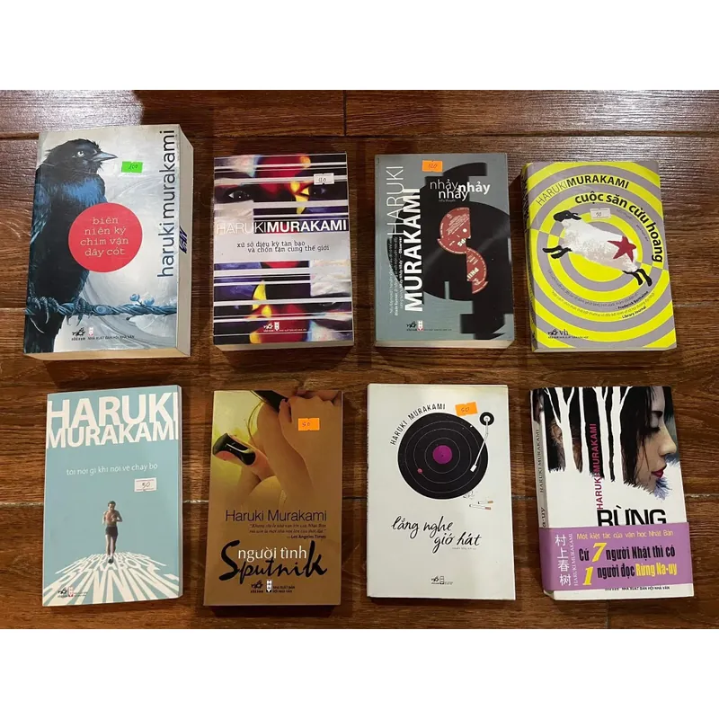 Hakuri Murakami combo tổng 8 cuốn (t4) 603578