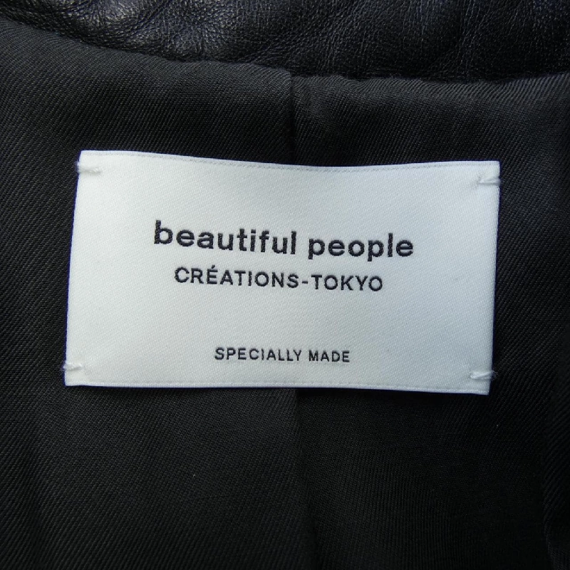 Beautiful People - Áo khoác da biker 822935