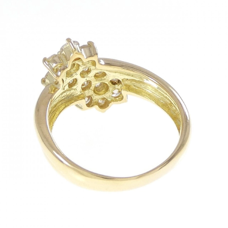 Nhẫn kim cương hoa K18YG 1.0CT - Hàng hiệu Authentic 851601