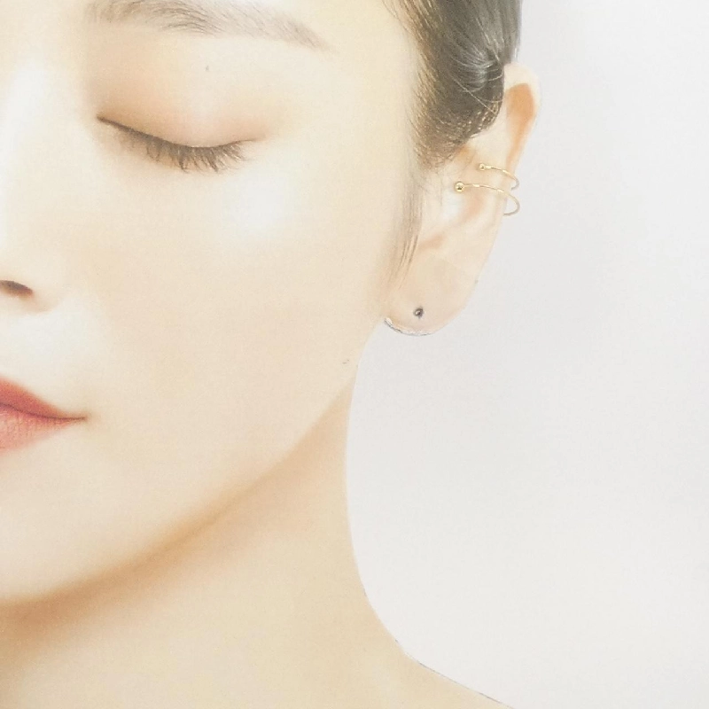 K18YG Khuyên tai một bên - Hàng hiệu Chính hãng 873975