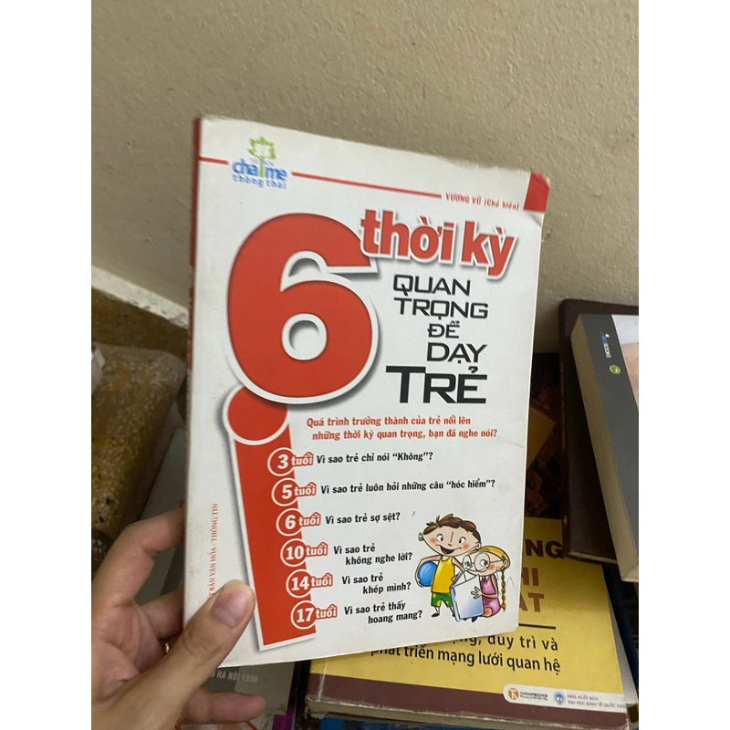 Sách 6 thời kỳ quan trọng để dạy trẻ 310209