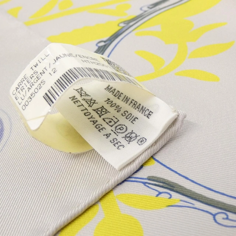 Khăn lụa ETRIERS của Hermès 003502S 624685