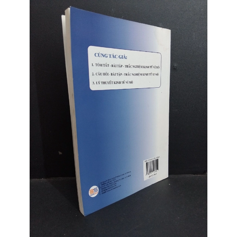 Kinh tế vi mô mới 90% bẩn ố nhẹ 2020 HCM2811 GIÁO TRÌNH, CHUYÊN MÔN 918008