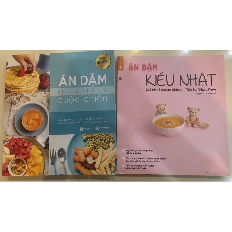 Combo sách ăn dặm cho bé 1033512