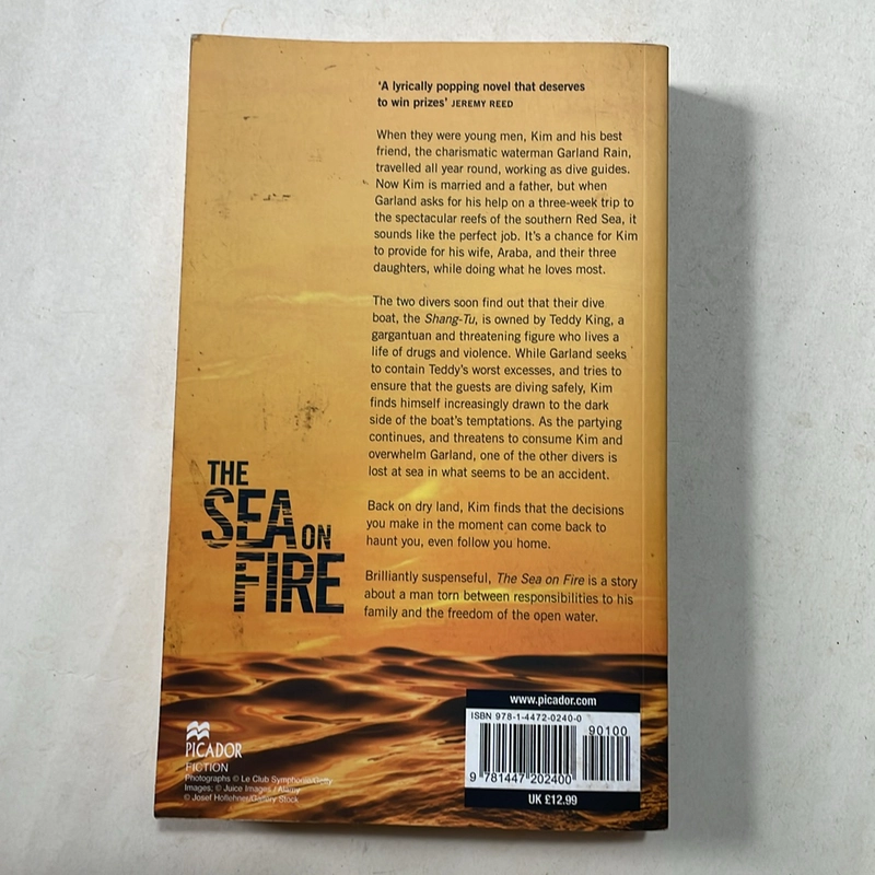 The sea on fire - Howard Cunnell 470062