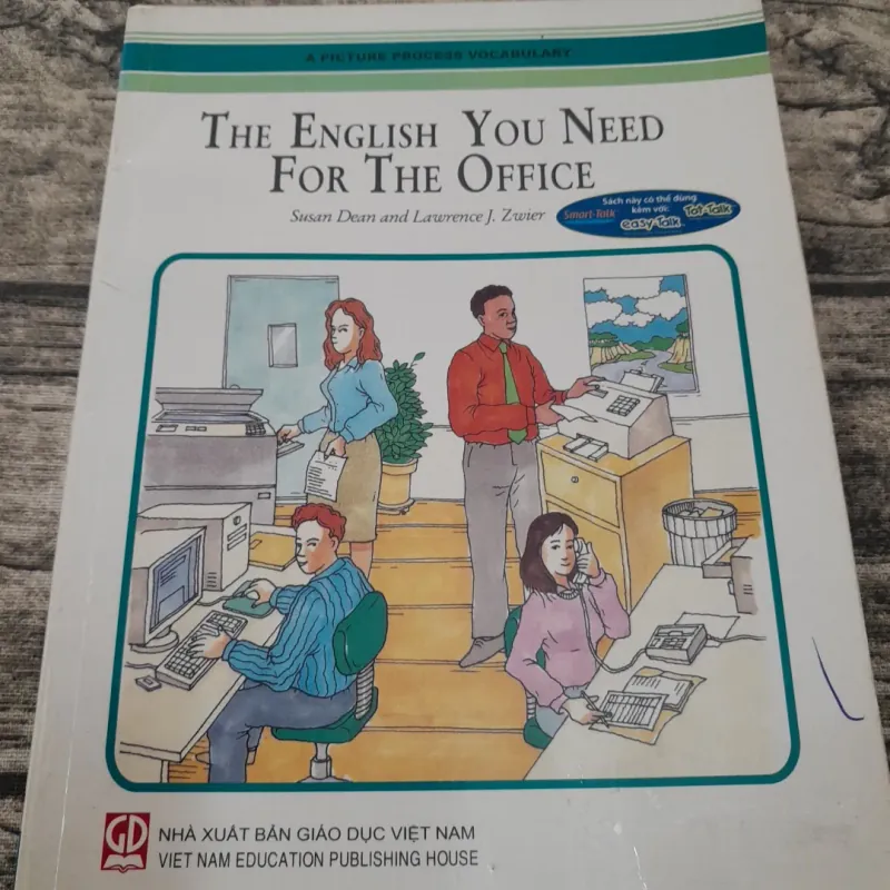 The English You Need For The Office. Sách học đàm thoại bằng tranh. Susan Dean... 749619