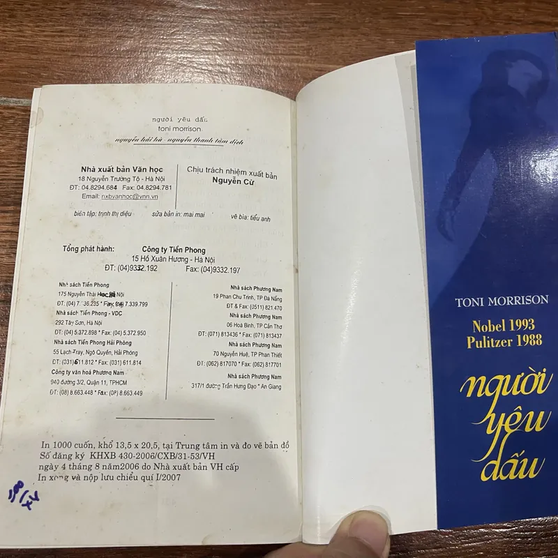 Người Yêu Dấu - Toni Morrison (k1) 603509