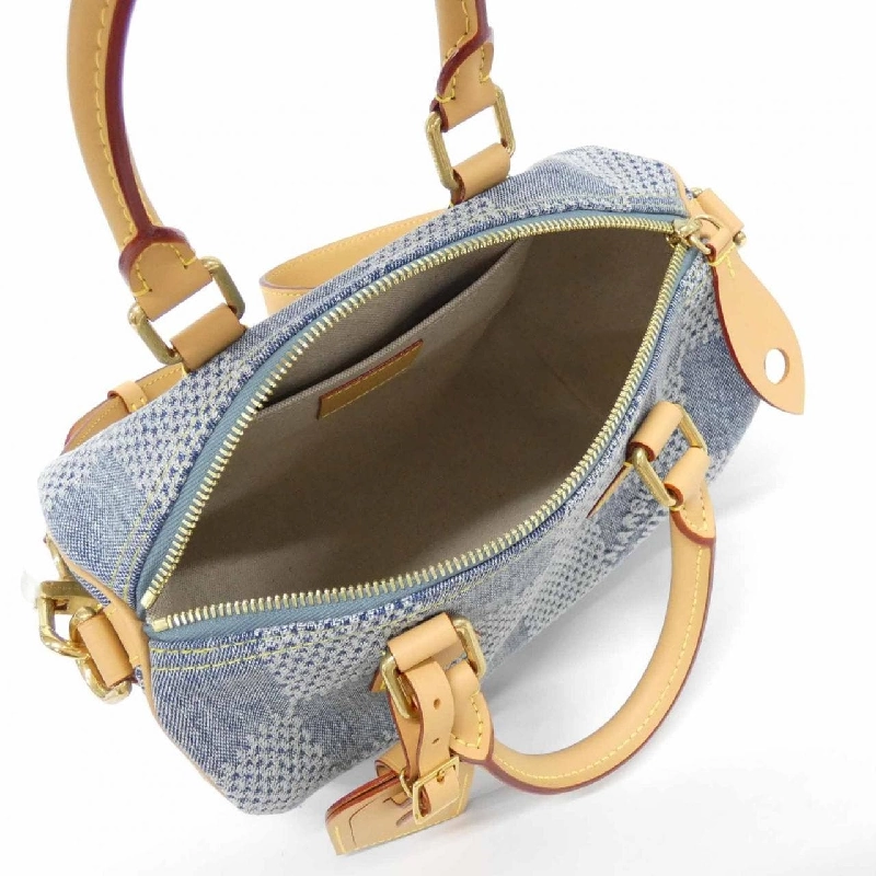 Túi Louis Vuitton Damier Denim 3D Speedy Bandoulière 25cm N40700 614868