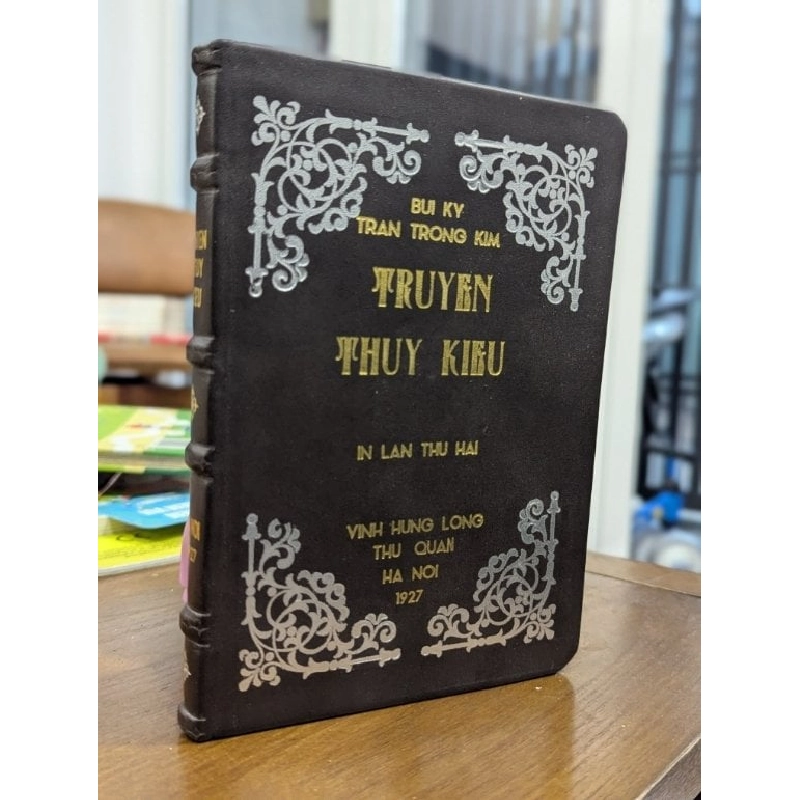 Truyên thuý kiều - Bùi Kỷ - Trần Trọng Kim ( sách đóng bìa mất bìa gốc  bản in trước 1945 ) 528615