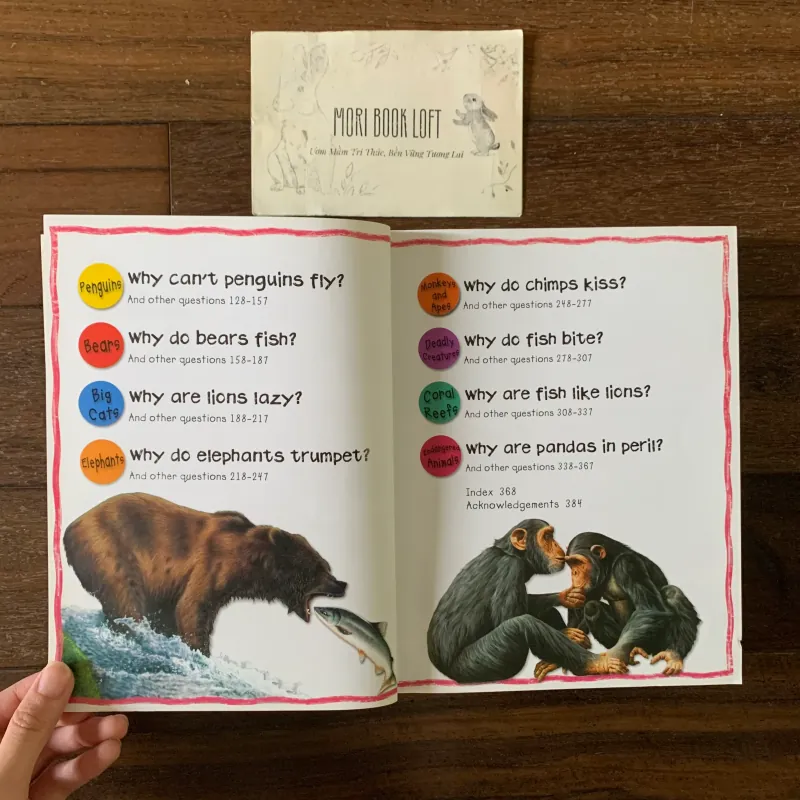 Sách ngoại văn My First Animal Questions and Answers, Used, Siêu Dày 578055