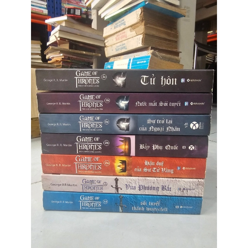 Game of Thornes trò chơi vương quyền - George R.R.Martin 128076