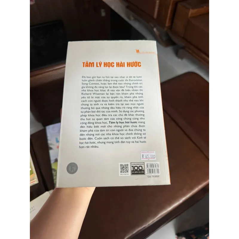 Tâm Lý Học Hài Hước – Richard Wiseman - K3 1008226