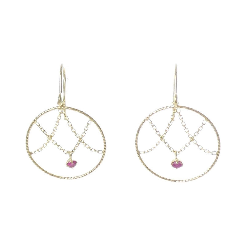 K14YG Bông tai Ruby - Hàng hiệu Chính hãng 869940