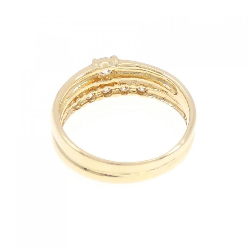 Nhẫn kim cương K18YG 0.51CT 666692