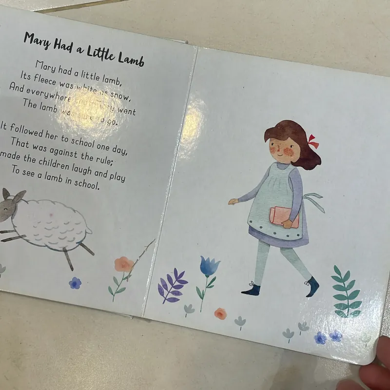 NGOẠI VĂN tiếng anh trẻ em : Baby’s Bedtime Rhymes CD - sách ru bằng điệu nhạc cực hay  1027805