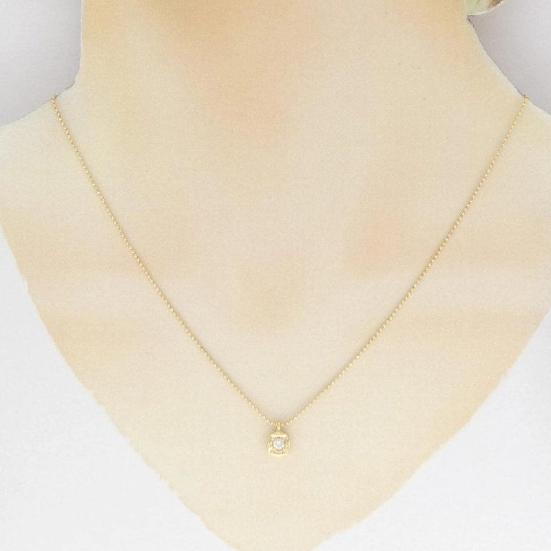 K18YG Dây chuyền kim cương 0.11CT - Hàng hiệu Chính hãng 861211