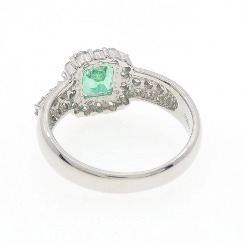 Nhẫn Emerald PT900 0.92CT - Hàng hiệu Chính hãng 852635