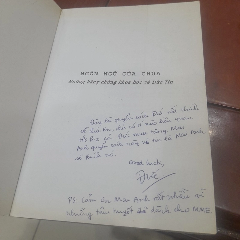 Tiến sĩ Francis S. Collins - NGÔN NGỮ của CHÚA, những bằng chứng về đức tin 454577
