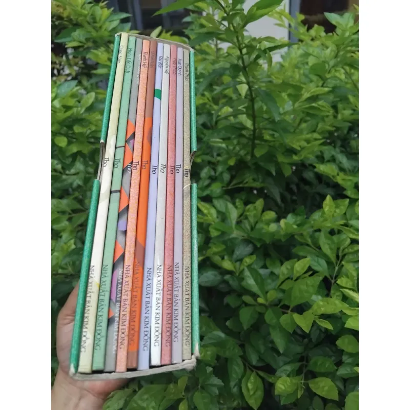Thơ với tuổi thơ set 10 cuốn nguyên hộp NXB Kim Đồng  1000694