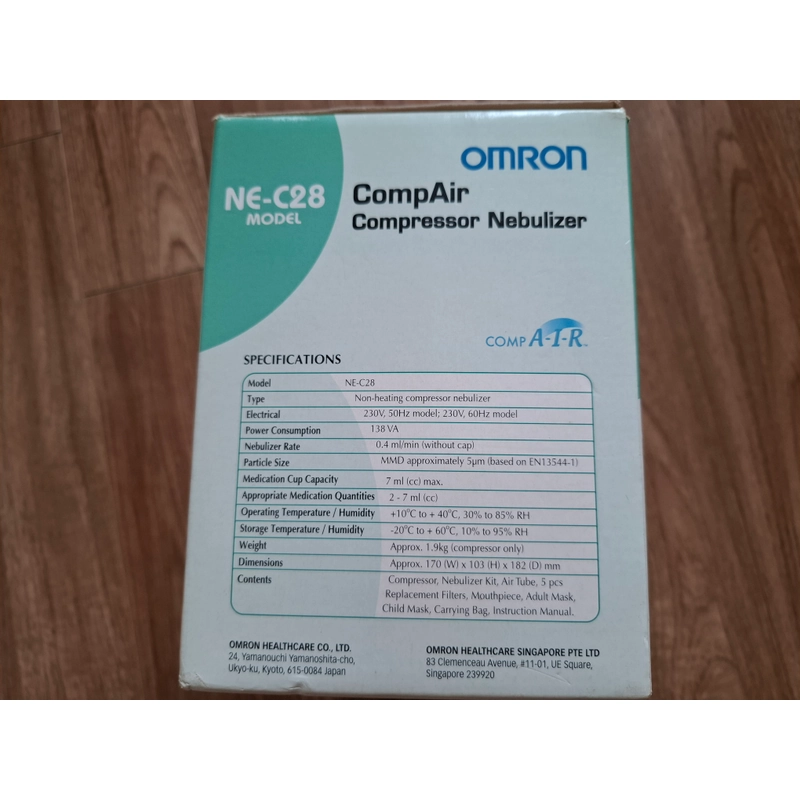 Bán Máy xông khí dung mũi họng Omron NE-C28 507355