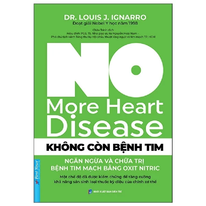 Không Còn Bệnh Tim - Louis J. Ignarro 444847