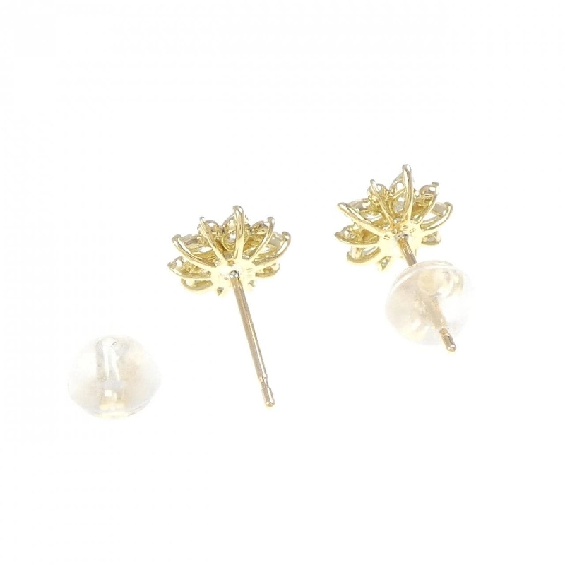 K18YG Bông tai kim cương 0.50CT - Hàng hiệu Chính hãng 876491