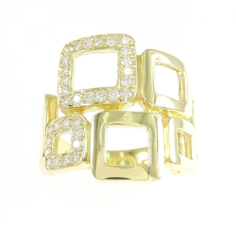 Nhẫn kim cương K18YG 0.33CT - Hàng hiệu chính hãng 850731